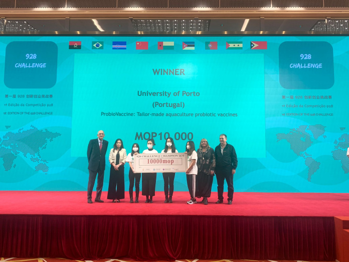 [ Macau Business ] Aquaculture vaccine project from Porto University wins “928 Challenge” startup competition
